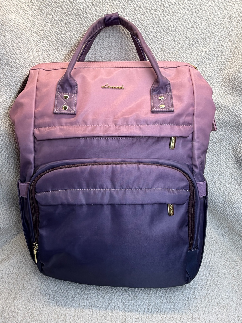 Loungefly Ombre Pink to Purple Backpack Tote